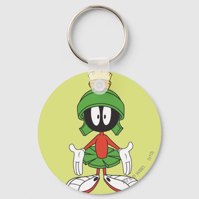 MARVIN THE MARTIAN™ Confused Key Ring (Front)