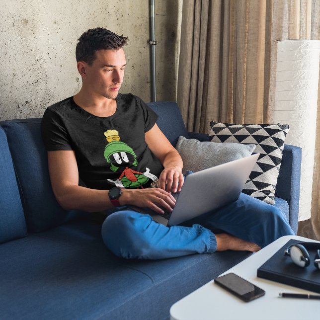 MARVIN THE MARTIAN™ Confused Tri-Blend Shirt (Creator Uploaded)