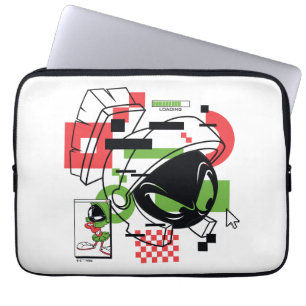 MARVIN THE MARTIAN™ Glitch Laptop Sleeve