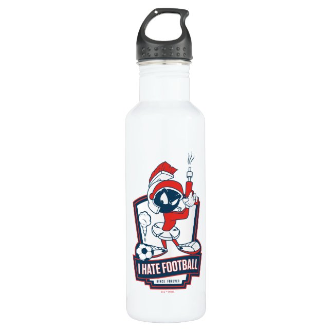 MARVIN THE MARTIAN™ "I Hate Football" Graphic 710 Ml Water Bottle (Front)