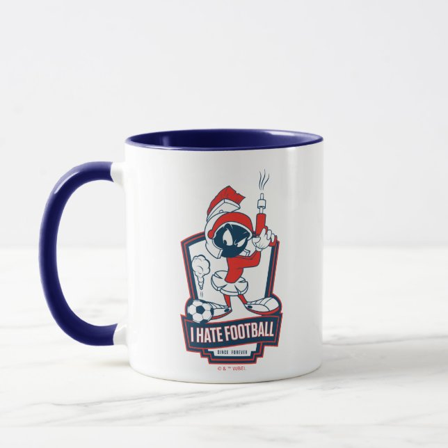 MARVIN THE MARTIAN™ "I Hate Football" Graphic Mug (Left)