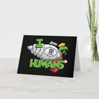 MARVIN THE MARTIAN™ I Laser Humans Card