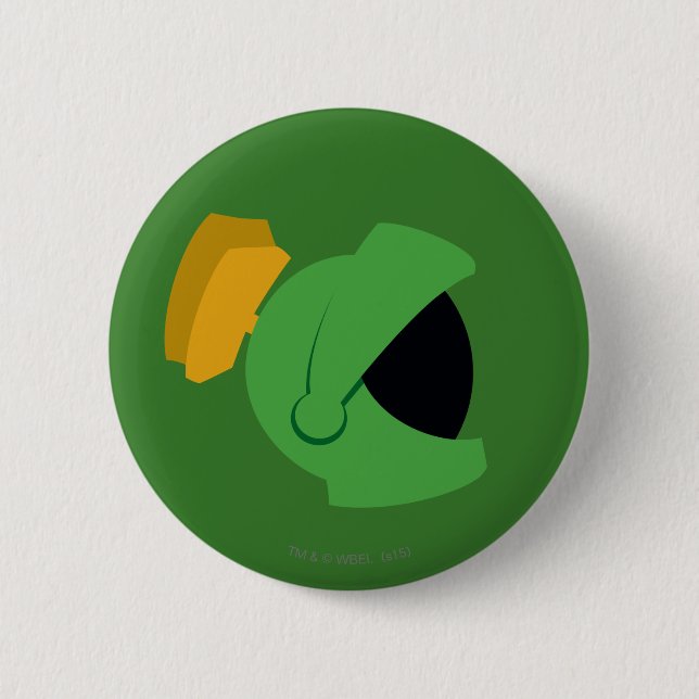 MARVIN THE MARTIAN™ Identity 6 Cm Round Badge (Front)