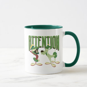 MARVIN THE MARTIAN™ & K-9 "Attention" Mug