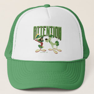 MARVIN THE MARTIAN™ & K-9 "Attention" Trucker Hat