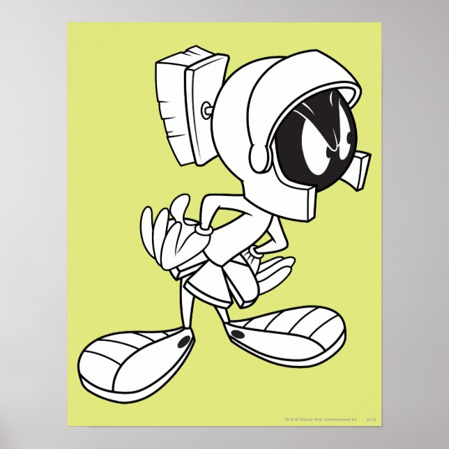 MARVIN THE MARTIAN™ Looking Away Poster (Front)