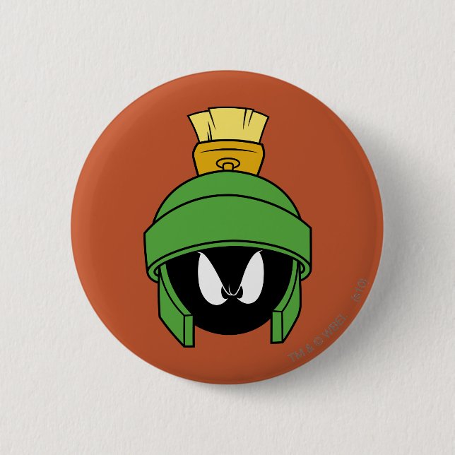 MARVIN THE MARTIAN™ Mad 6 Cm Round Badge (Front)
