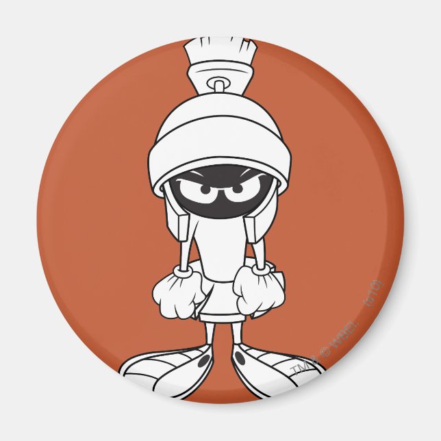 MARVIN THE MARTIAN™ Mad at You Magnet (Front)