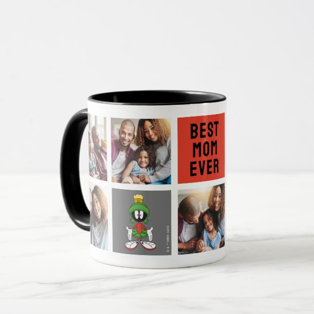 MARVIN THE MARTIAN™ | Mum Photo Collage Mug (Front Left)