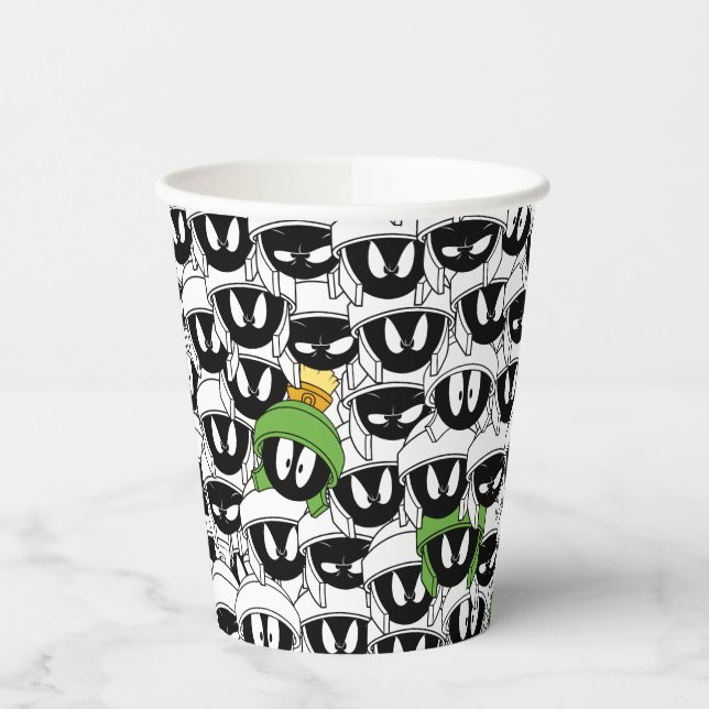 MARVIN THE MARTIAN™ Pattern Paper Cups (Left)