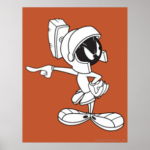 MARVIN THE MARTIAN™ Pointing Poster