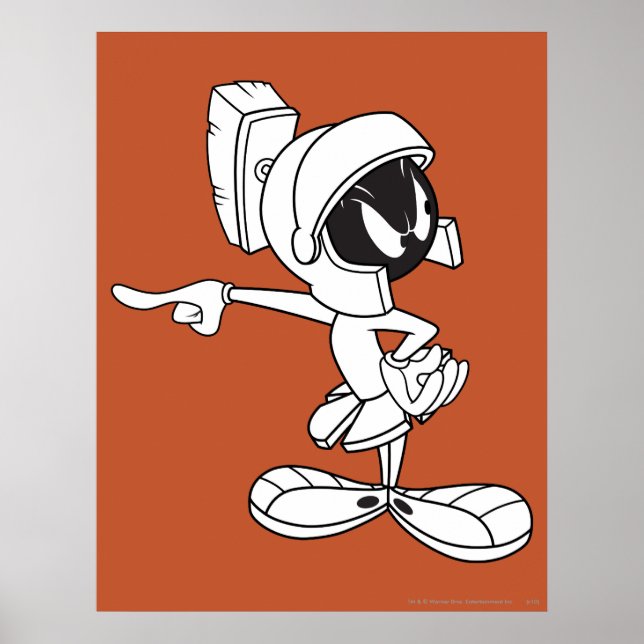 MARVIN THE MARTIAN™ Pointing Poster (Front)