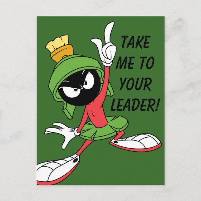 MARVIN THE MARTIAN™ Proclamation Postcard (Front)
