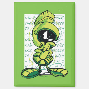 MARVIN THE MARTIAN™ Quote Sketch Magnet