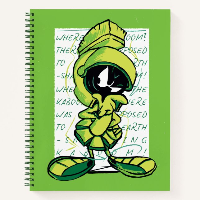 MARVIN THE MARTIAN™ Quote Sketch Notebook (Front)