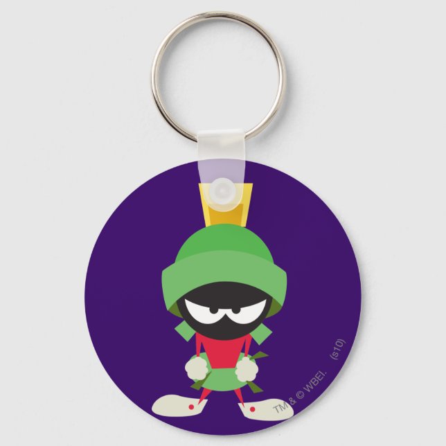 MARVIN THE MARTIAN™ Ready to Attack Key Ring (Front)