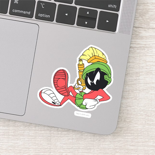 MARVIN THE MARTIAN™ Reclining With Laser (Detail)