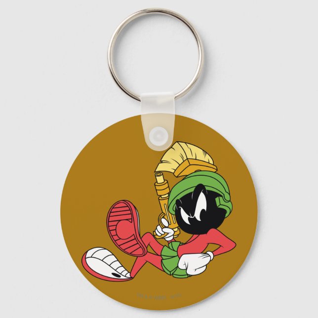 MARVIN THE MARTIAN™ Reclining With Laser Key Ring (Front)