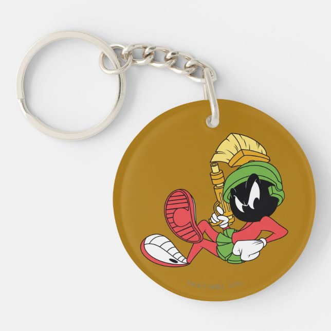 MARVIN THE MARTIAN™ Reclining With Laser Key Ring (Front)