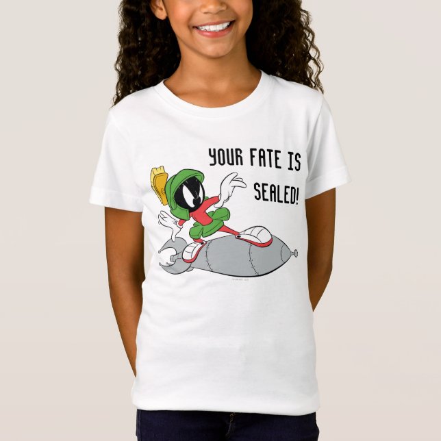 MARVIN THE MARTIAN™ Riding Rocket T-Shirt (Front)