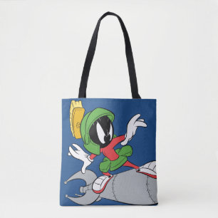 MARVIN THE MARTIAN™ Riding Rocket Tote Bag