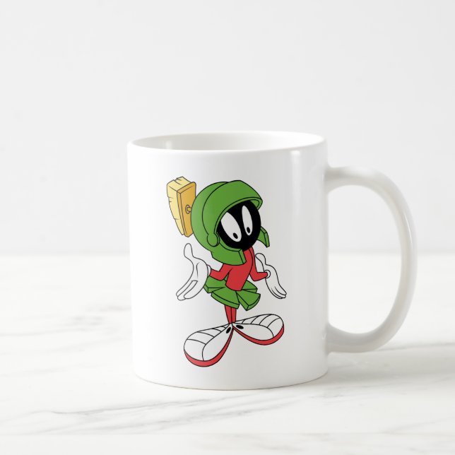 MARVIN THE MARTIAN™ Shrug Coffee Mug (Right)