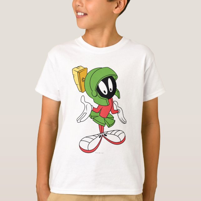 MARVIN THE MARTIAN™ Shrug T-Shirt (Front)