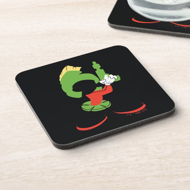 MARVIN THE MARTIAN™ Silhouette With Raygun Coaster (Left Side)