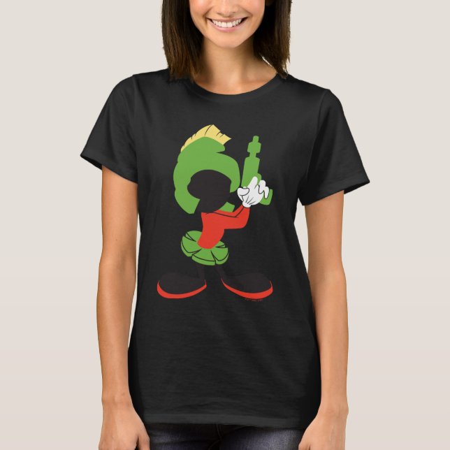 MARVIN THE MARTIAN™ Silhouette With Raygun T-Shirt (Front)