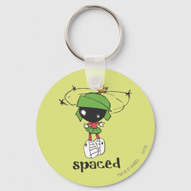 MARVIN THE MARTIAN™ Spaced Key Ring (Front)