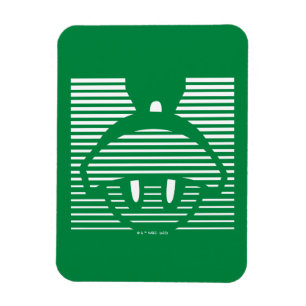 MARVIN THE MARTIAN™ Striped Icon Magnet