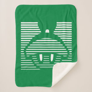 MARVIN THE MARTIAN™ Striped Icon Sherpa Blanket