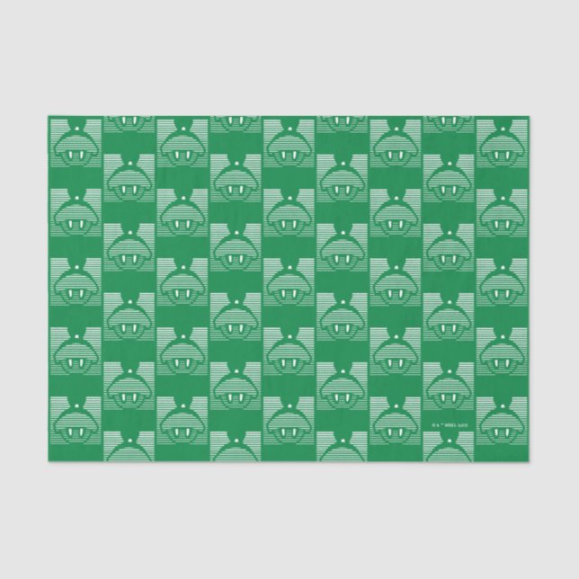 MARVIN THE MARTIAN™ Striped Icon Tissue Paper (Front)