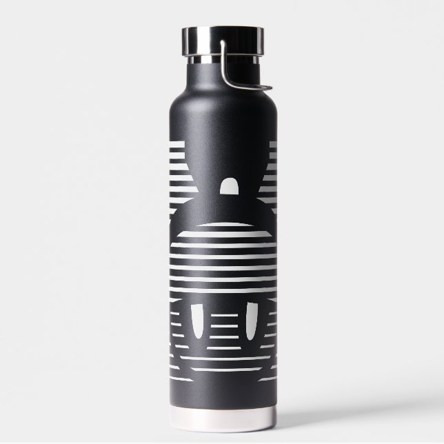 MARVIN THE MARTIAN™ Striped Icon Water Bottle (Left)