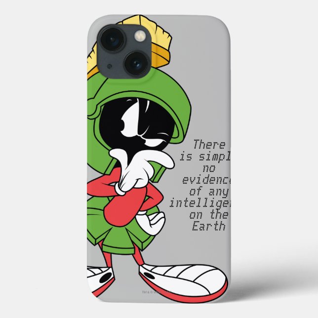 MARVIN THE MARTIAN™ Thinking Case-Mate iPhone Case (Back)
