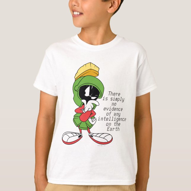 MARVIN THE MARTIAN™ Thinking T-Shirt (Front)