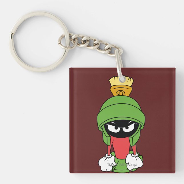 MARVIN THE MARTIAN™ Upset Key Ring (Front)