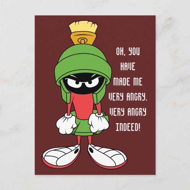 MARVIN THE MARTIAN™ Upset Postcard (Front)