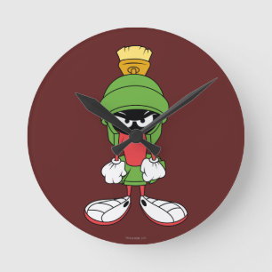 MARVIN THE MARTIAN™ Upset Round Clock