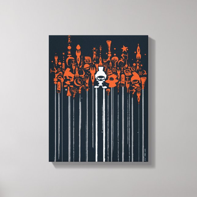 MARVIN THE MARTIAN™ Weapons of Mass Destruction Canvas Print (Front)