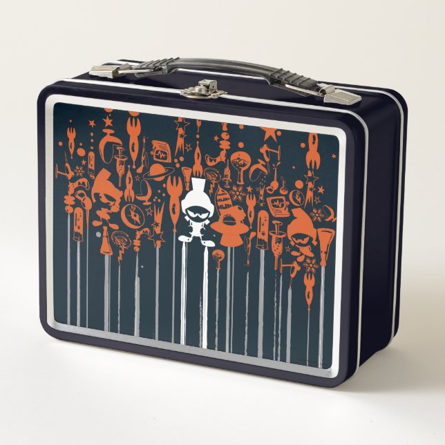 MARVIN THE MARTIAN™ Weapons of Mass Destruction Metal Lunch Box (Front)