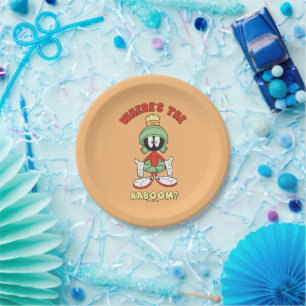 MARVIN THE MARTIAN™ Where's the Kaboom? Paper Plate