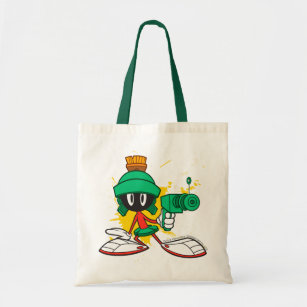 Marvin With Gun Tote Bag