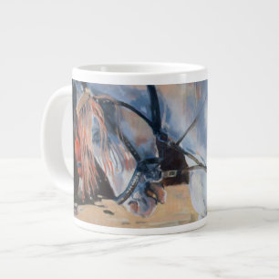 Marwari Horse Rajasthan 2010 Large Coffee Mug