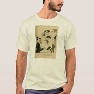 Marx Brothers 1924 caricature comedy team silent T-Shirt