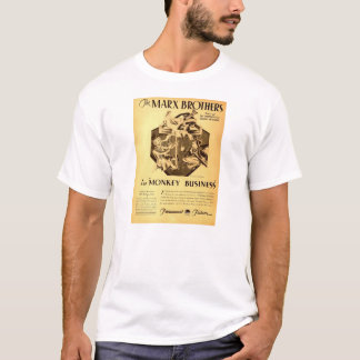Marx Brothers 1931 movie promotional magazine ad T-Shirt