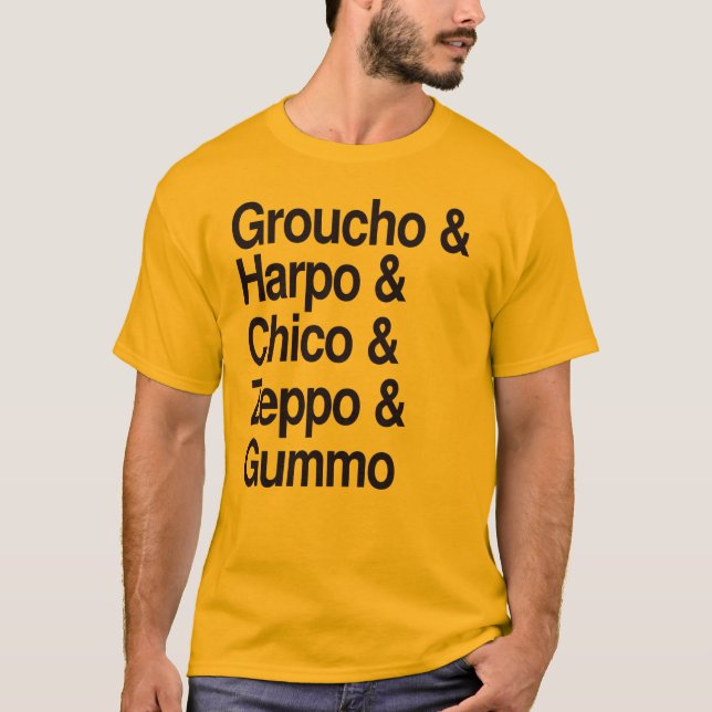 Marx Brothers Shirt (Front)