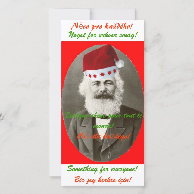 Marx Christmas Card (Front)