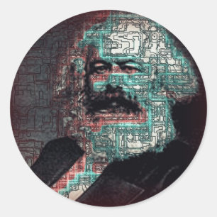 Marx Classic Round Sticker
