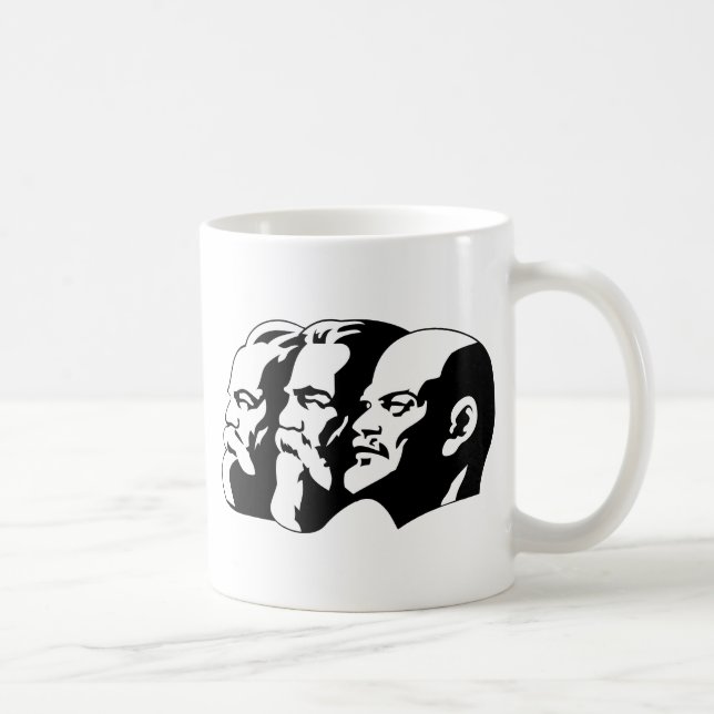 Marx, Engels and Lenin Coffee Mug (Right)